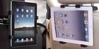 Mount your ipad to the car seat with an iMount