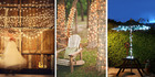 Solar-powered fairy lights - brighten up your garden
